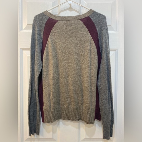 Revolve's John & Jenn Color Block Sweater Lightweight Long Sleeve Women's Size M - Picture 2 of 6